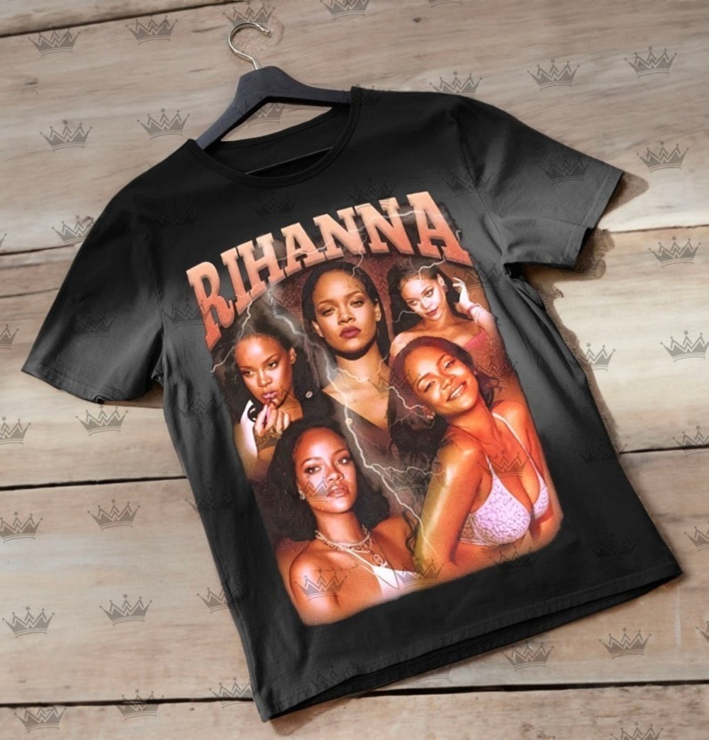 Limited Rihanna Retro T-Shirt Gift For Woman And Man Unisex T-Shirt